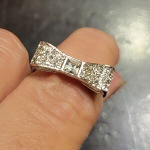 Kate Spade Silver Bow Ring